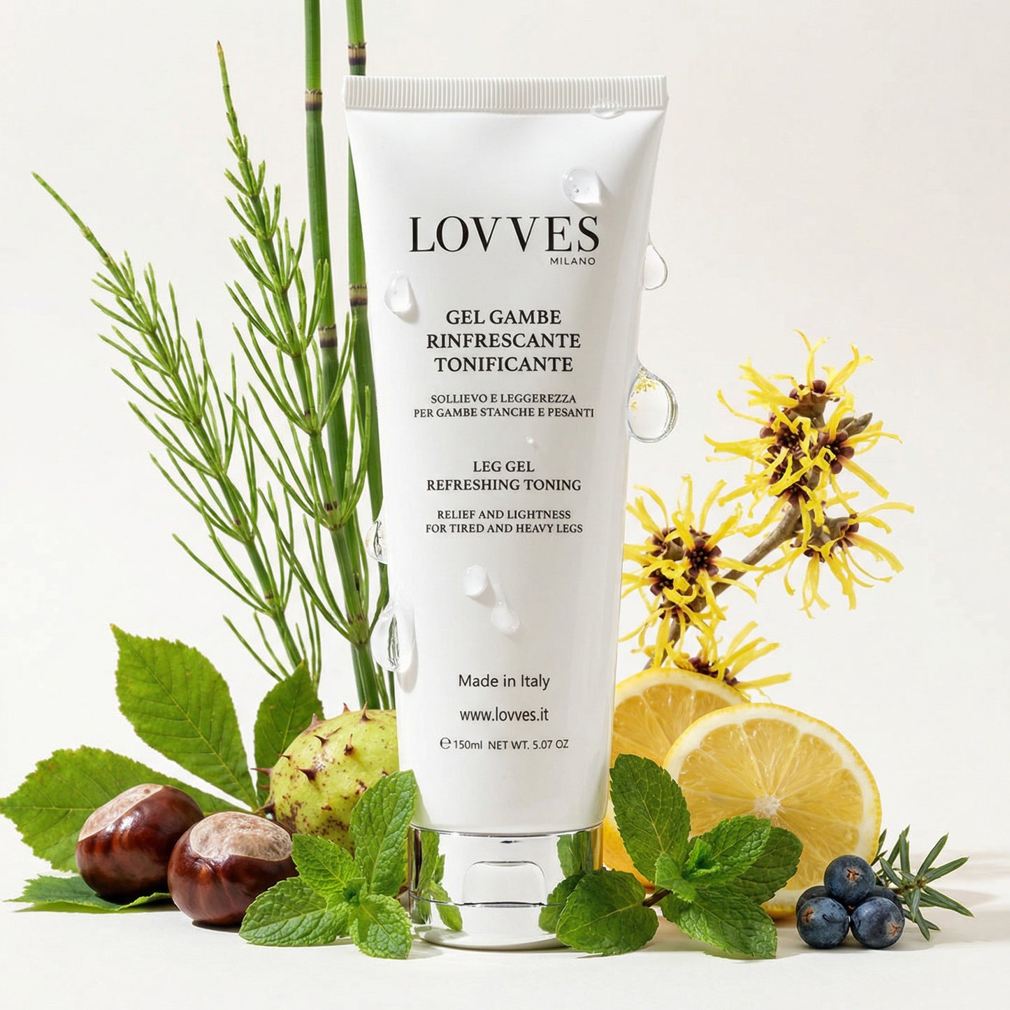 Gel para Pernas Refrescante Tonificante