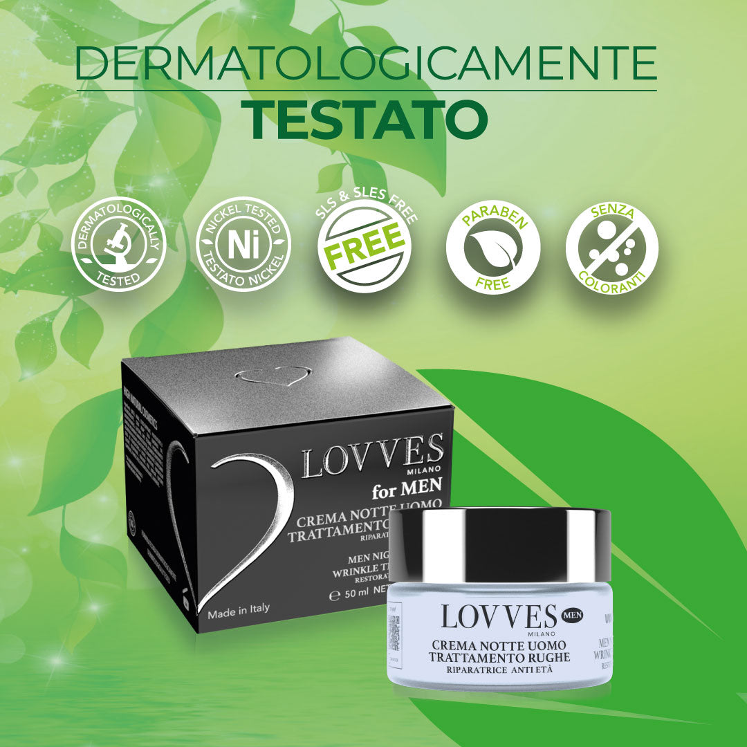 
Creme de Noite Homem Tratamento Rugas
