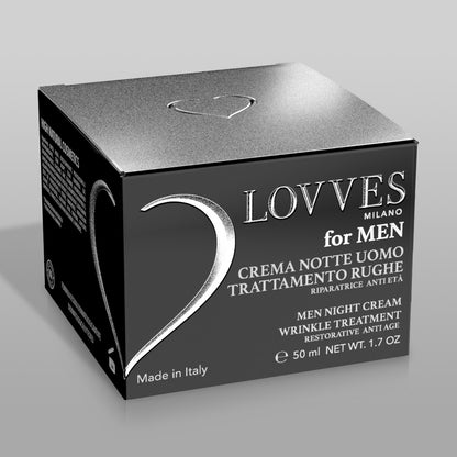 
Creme de Noite Homem Tratamento Rugas
