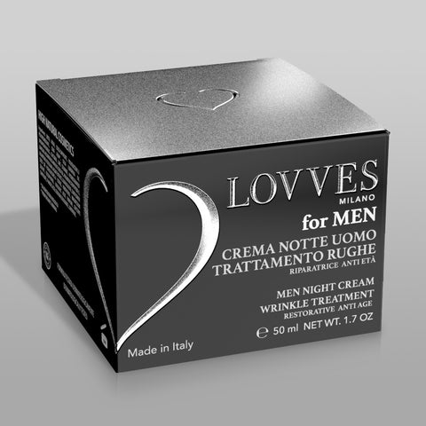 
Creme de Noite Homem Tratamento Rugas
