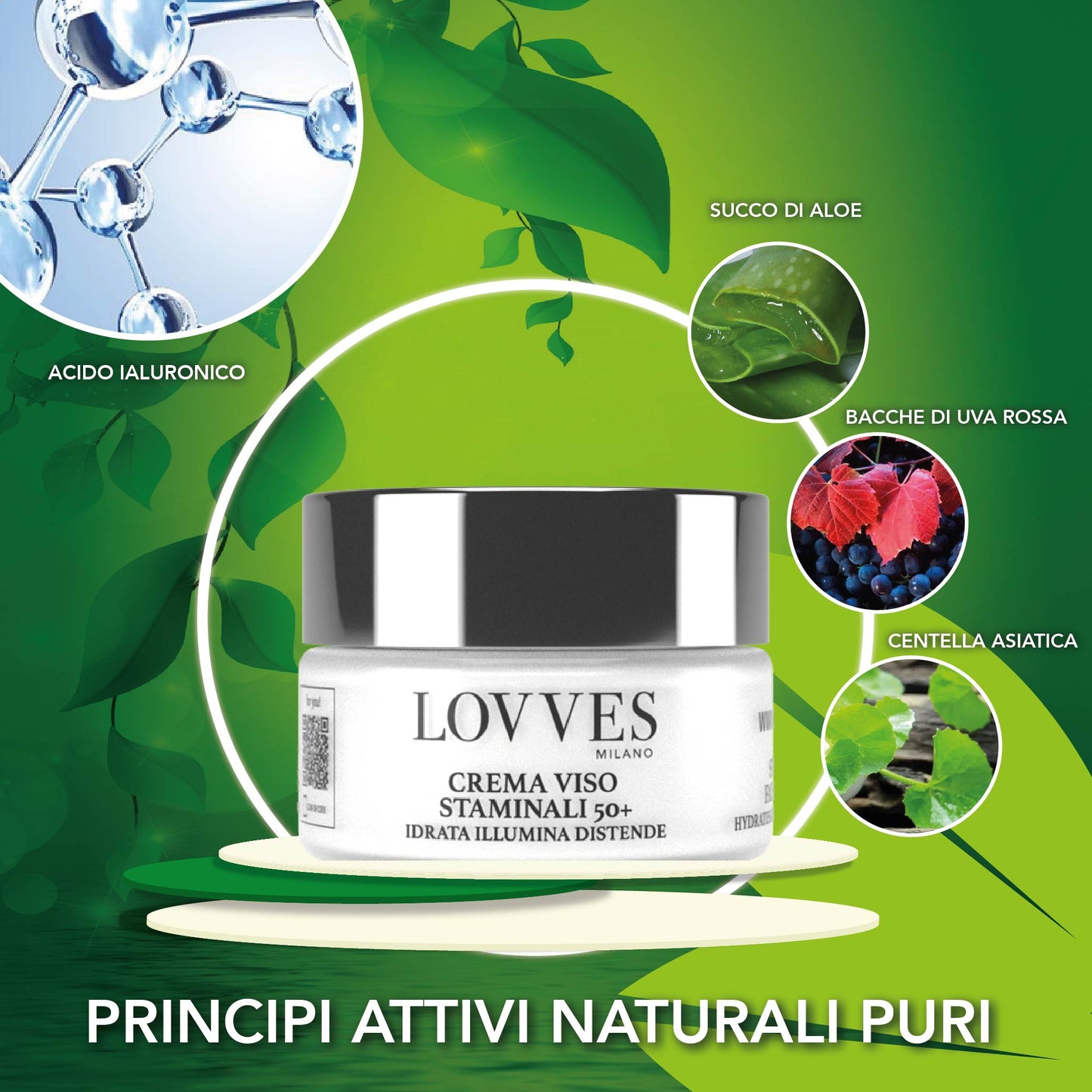 Creme Facial Estaminais 50+