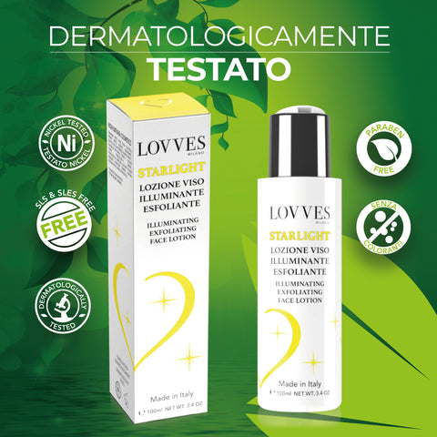 Loção Facial Esfoliante Iluminadora, Starlight
