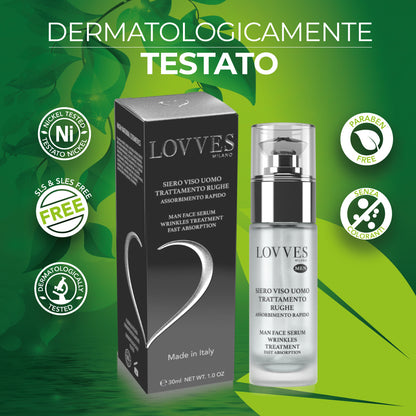 Sérum Facial Masculino para Tratamento de Rugas